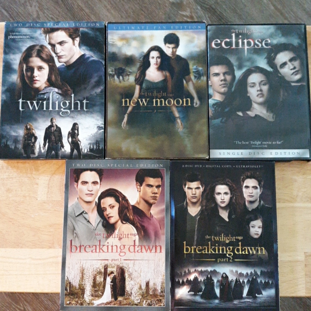 Twilight Saga DVD set